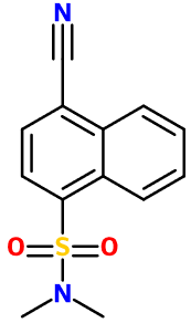 (image for) MC085182 4-Cyano-N,N-dimethyl-1-naphthalenesulfonamide